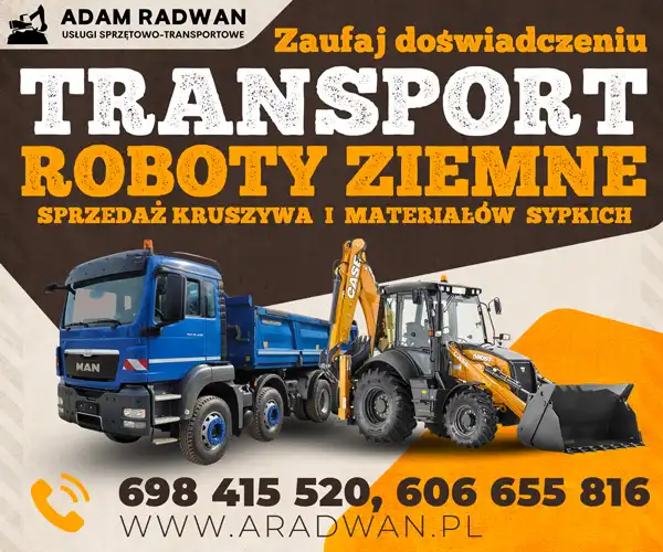 Transport i Roboty ziemne Adam Radwan