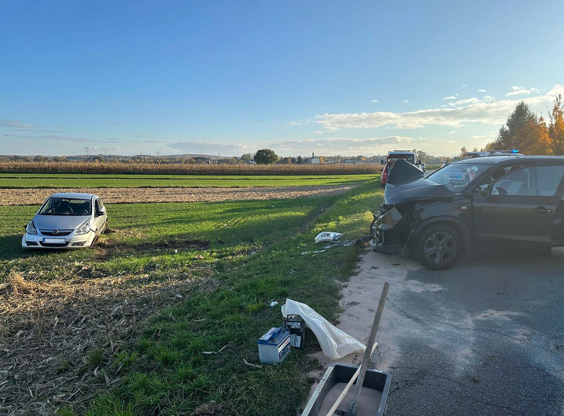 Nie dostosował prędkości do warunków drogowych