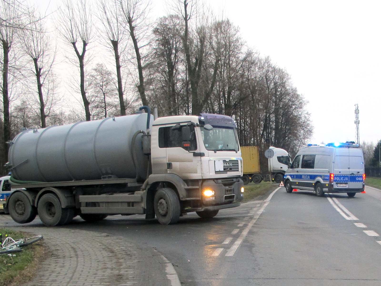 Wypadek drogowy śmiertelny