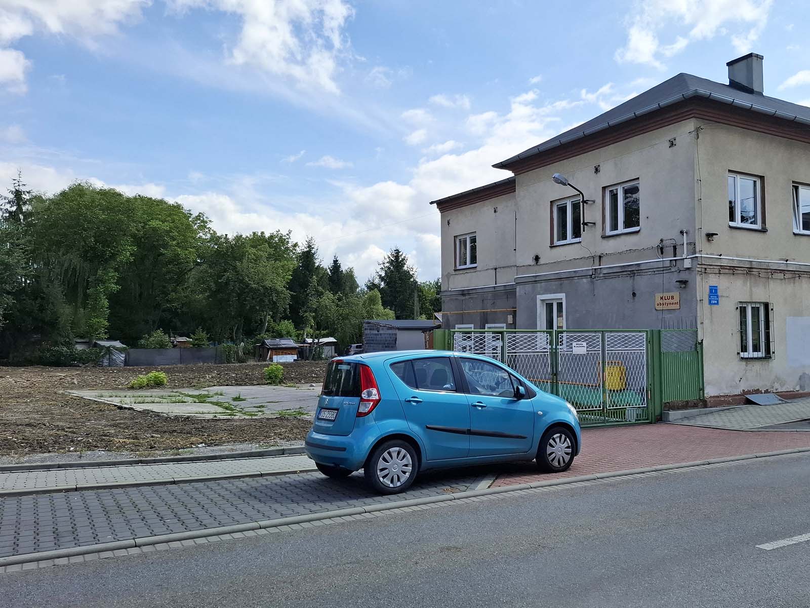 Orzeszkowa w Oświęcimiu - NaszOświęcim - informacje i wydarzenia. Miejsce po wyburzonym budynku w Oświęcimiu na ulicy Orzeszkowej