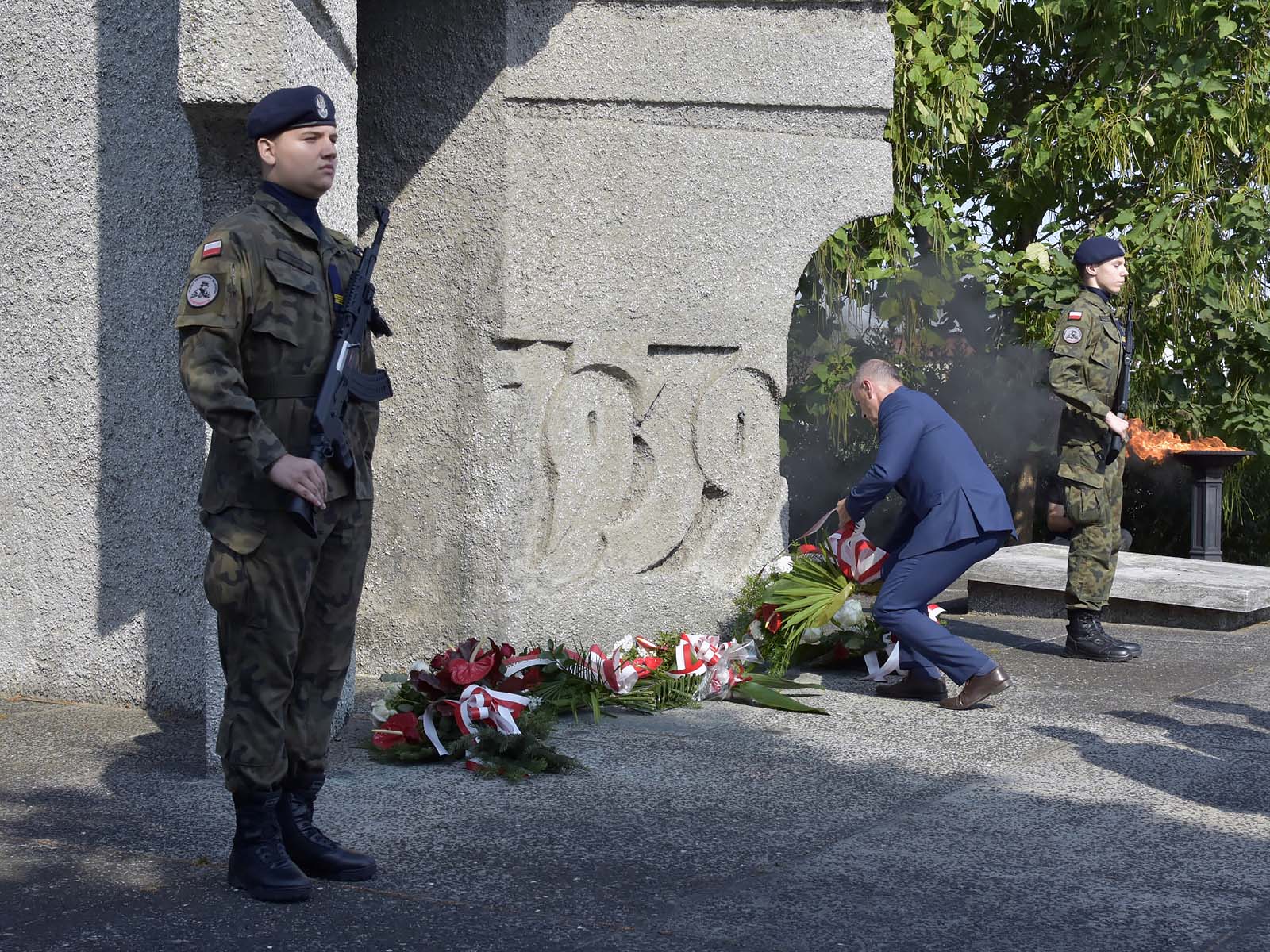Obchody w Rajsku - NaszOświęcim - informacje i wydarzenia. Ubiegłoroczne obchody w Rajsku koło Oświęcimia