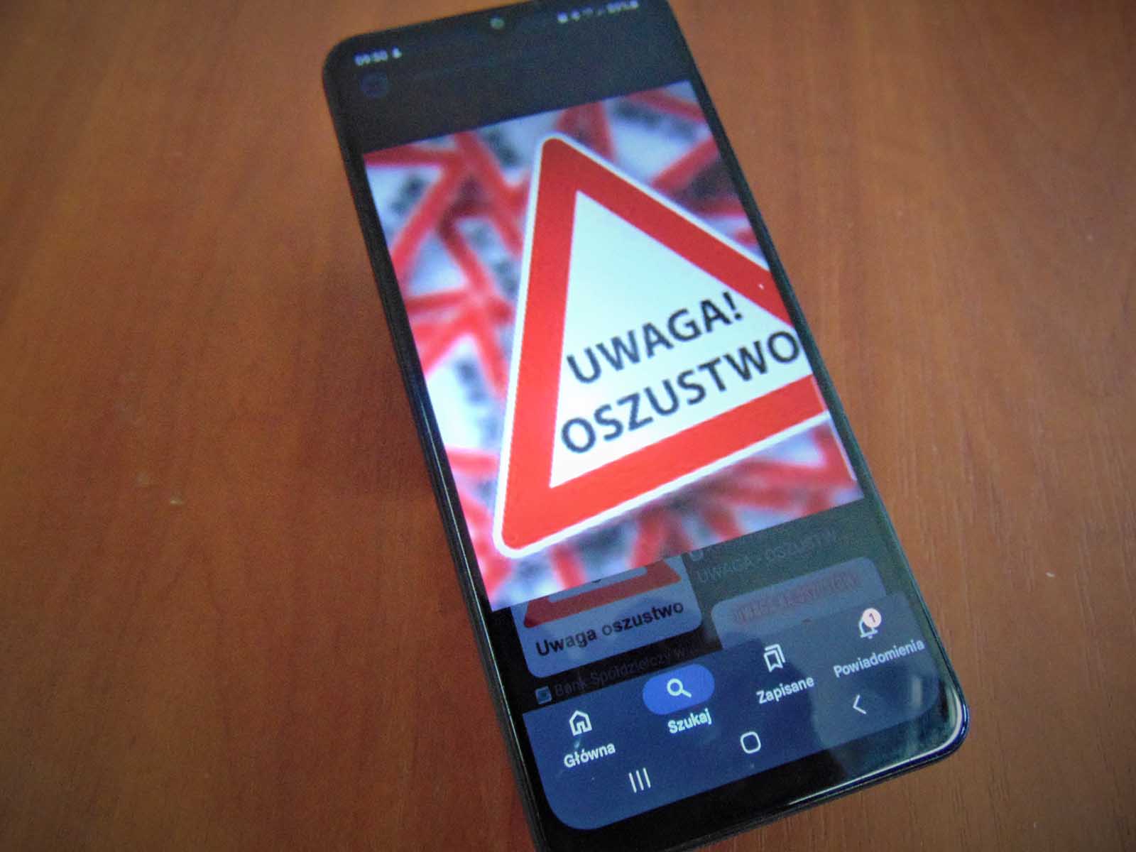 Telefon z wyświetlanym alertem - NaszOświęcim - informacje i wydarzenia. Telefon z wyświetlanym alertem