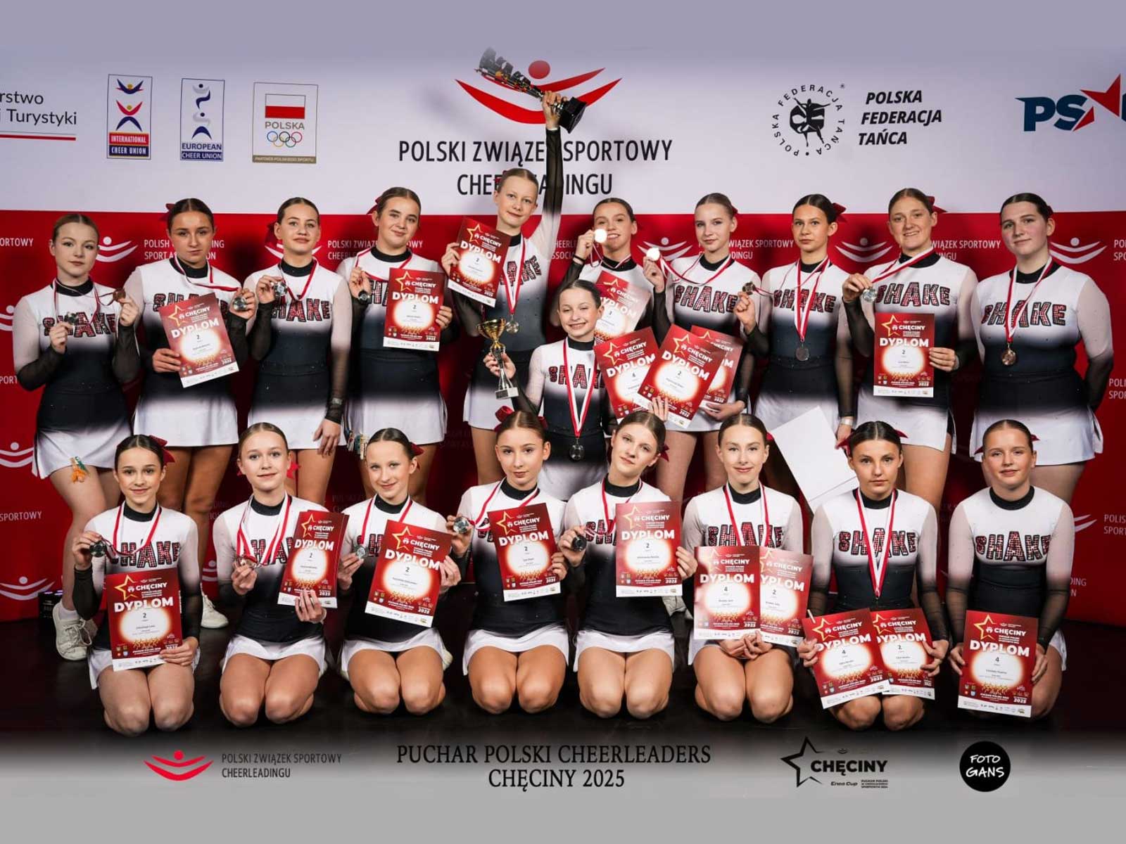 Cheerleaderki z Oświęcimia ponownie na podium.