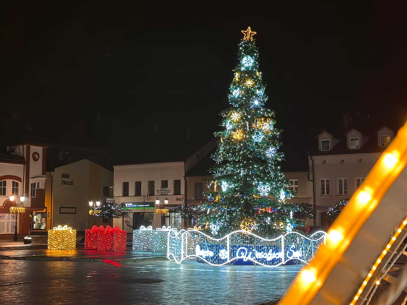 Wigilia na oświęcimskim rynku
