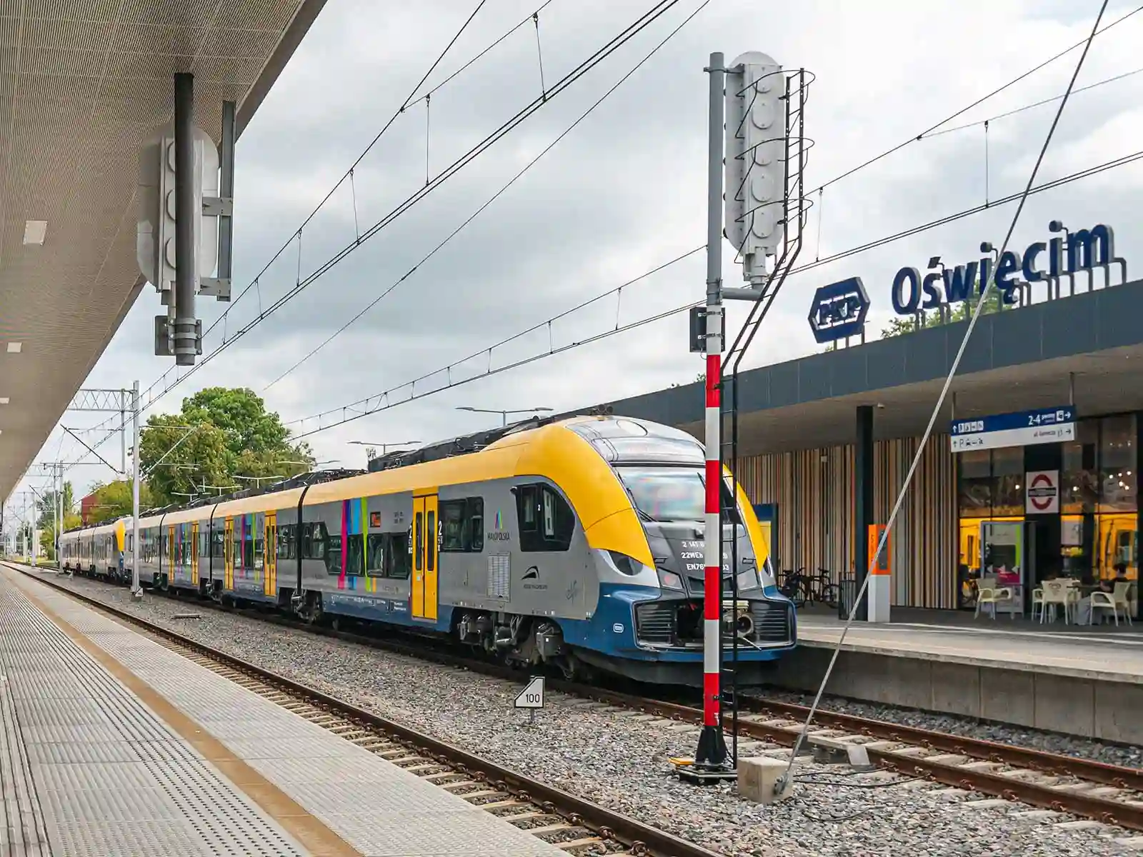 Dworzec PKP w Oświęcimiu - NaszOświęcim - informacje i wydarzenia. Dworzec PKP w Oświęcimiu