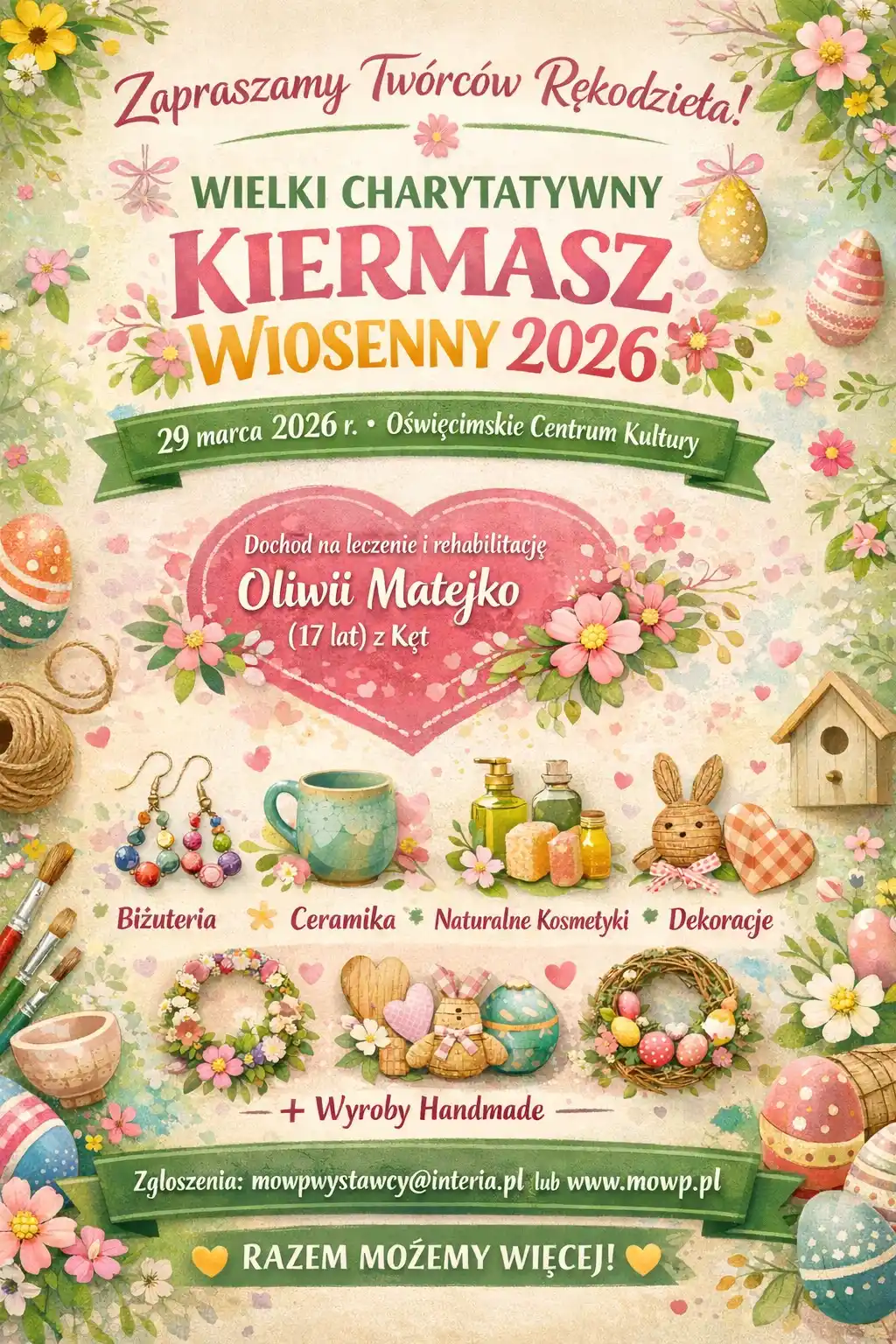 Wiosenny kiermasz w Oświęcimiu - NaszOświęcim - informacje i wydarzenia. Wiosenny kiermasz w Oświęcimiu