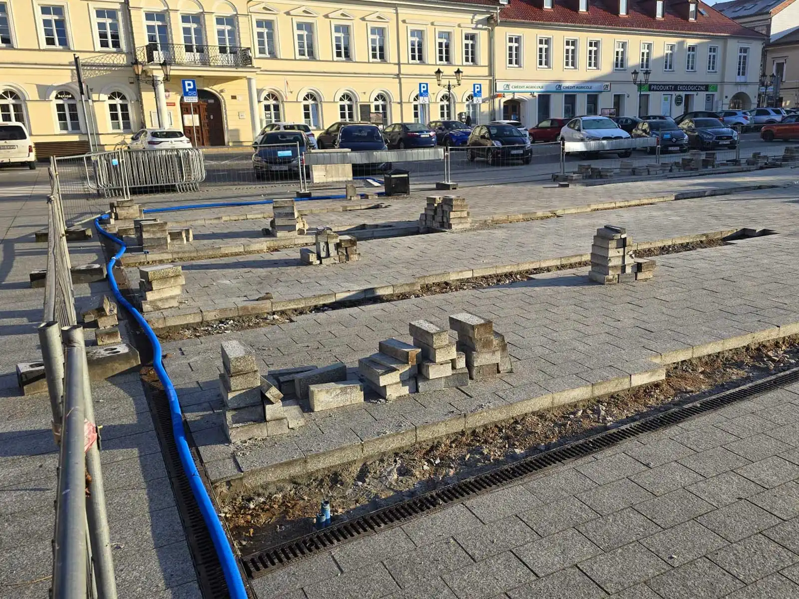 Oświęcimski Rynek w przebudowie - NaszOświęcim - informacje i wydarzenia. Oświęcimski Rynek w przebudowie