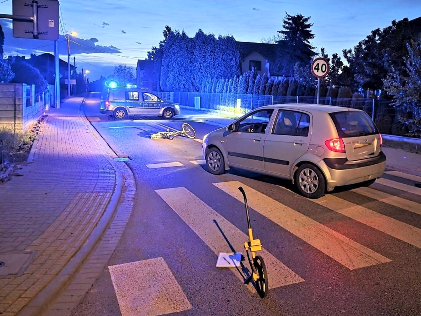 Ulica Bugajska w Zatorze – miejsce potrącenia 14-letniej rowerzystki - NaszOświęcim - informacje i wydarzenia. Ulica Bugajska w Zatorze – miejsce potrącenia 14-letniej rowerzystki