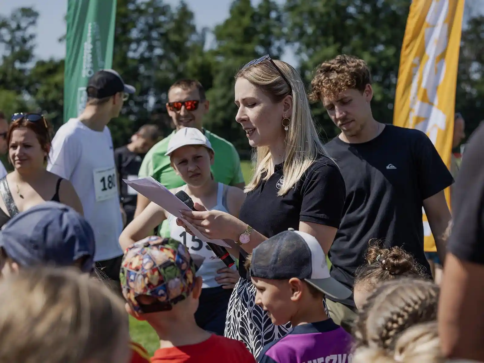 Bieg charytatywny „Biegaj z Gminą Oświęcim” w Porębie Wielkiej | foto: Marta Klisiak - NaszOświęcim - informacje i wydarzenia. Bieg charytatywny „Biegaj z Gminą Oświęcim” w Porębie Wielkiej | foto: Marta Klisiak