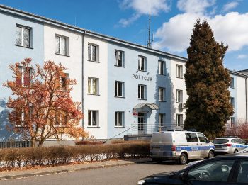 Budynek Komendy Powiatowej Policji w Oświęcimiu przy ul. Wyspiańskiego 2